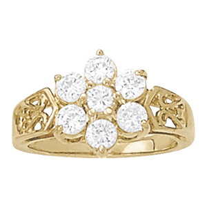 Cluster Fashion Rings