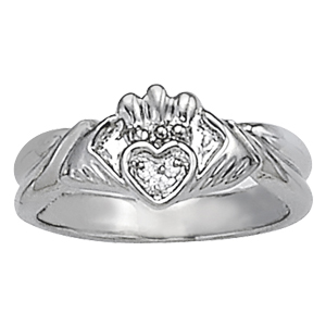 Religious Claddagh Ring