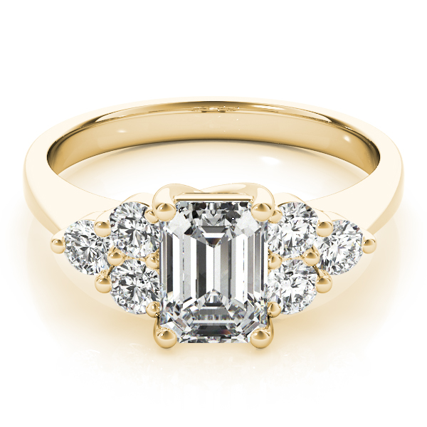 The Emma Solitaire Engagement Ring, set view