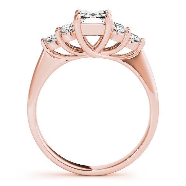 The Emma Solitaire Engagement Ring, side view