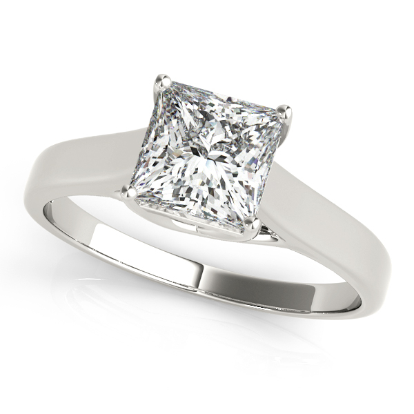 Solitaire Trellis Engagement Rings