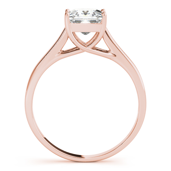 The Phoebe Solitaire Engagement Ring, side view