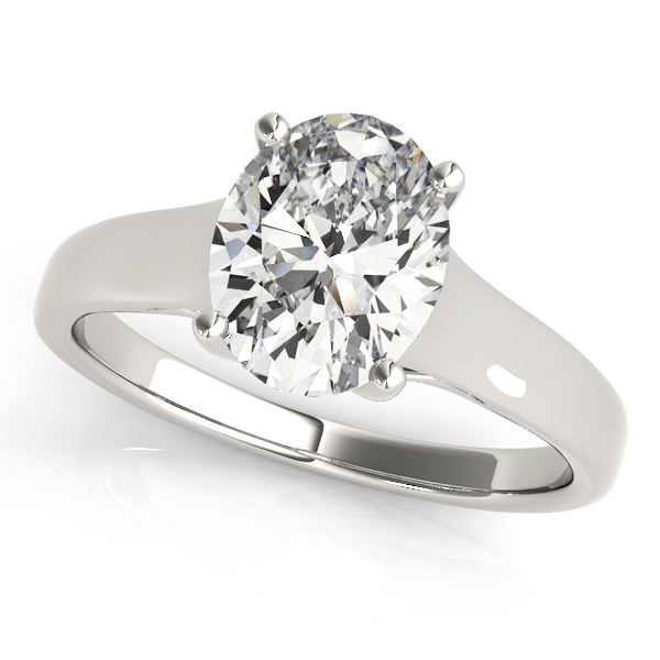 Solitaire Trellis Engagement Rings