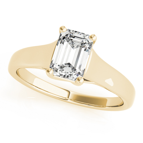 The Audrey Solitaire Engagement Ring, front view