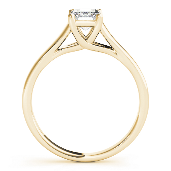 The Audrey Solitaire Engagement Ring, side view