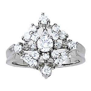 Cluster Right Hand Fashion Ring