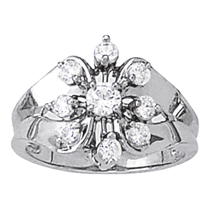 Cluster Right Hand Fashion Ring