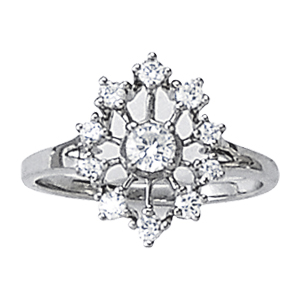Cluster Right Hand Fashion Ring