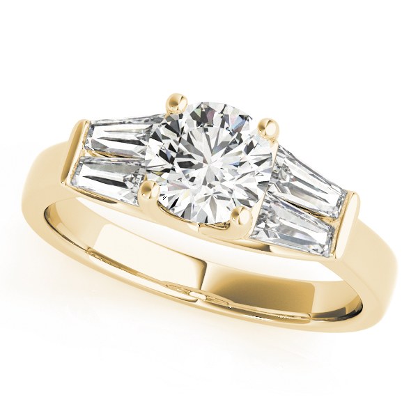 The Lauren Bague Engagement Ring, front view