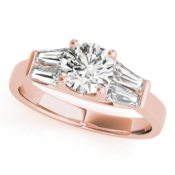 The Lauren Bague Engagement Ring, front view