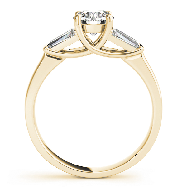 The Lauren Bague Engagement Ring, side view