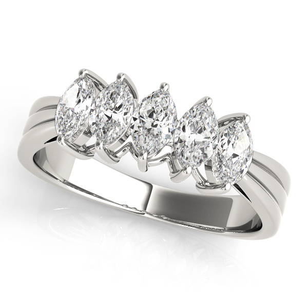 WEDDING BANDS FANCY SHAPE MARQUISE