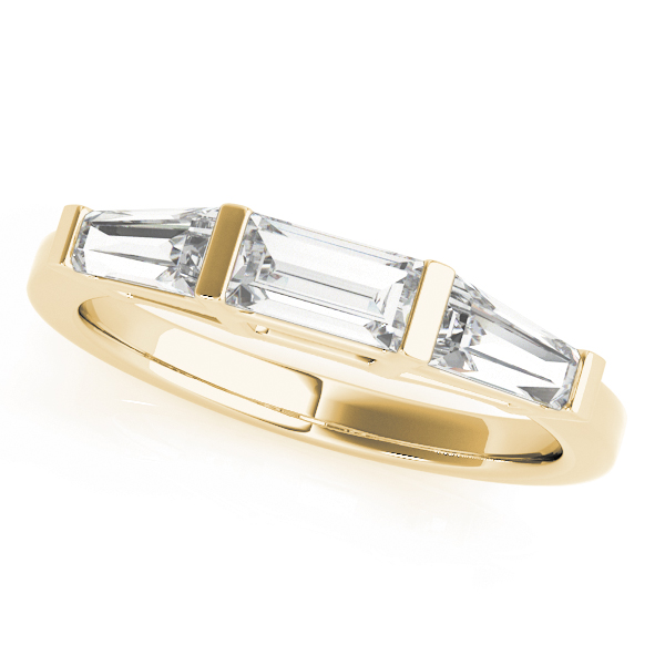 Baguette Wedding Band