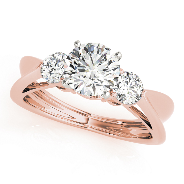 3-Stone Solitaire Plus Engagement Rings