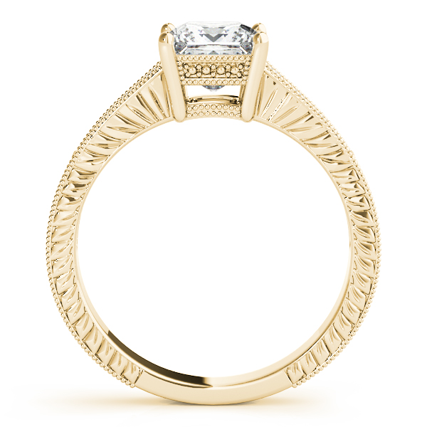 The Rosalind Vintage Engagement Ring, side view