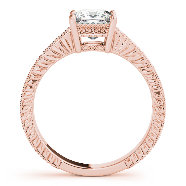 The Rosalind Vintage Engagement Ring, side view