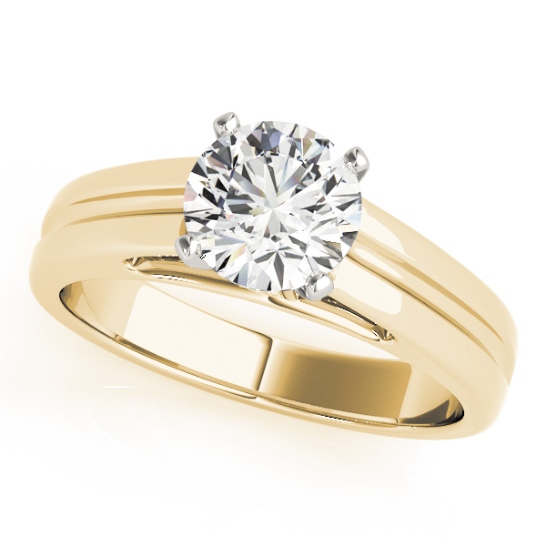 Cathedral Solitaire Engagement Ring
