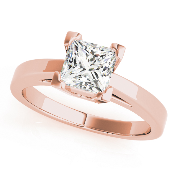 The Mirabel Solitaire Engagement Ring, front view