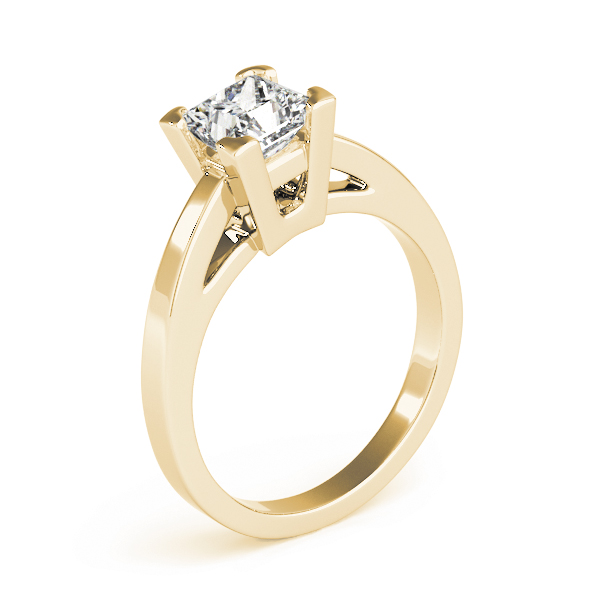 The Mirabel Solitaire Engagement Ring, upright view