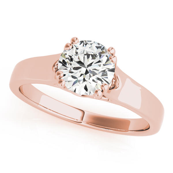 The Wren Solitaire Engagement Ring, front view