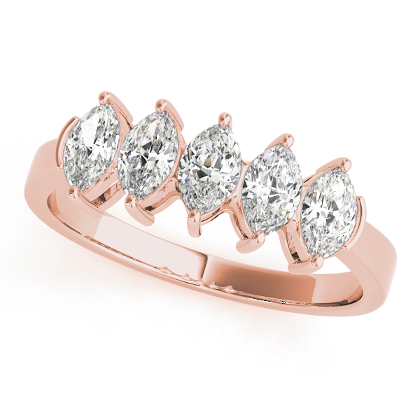 Fancy Shape Marquise Wedding Bands