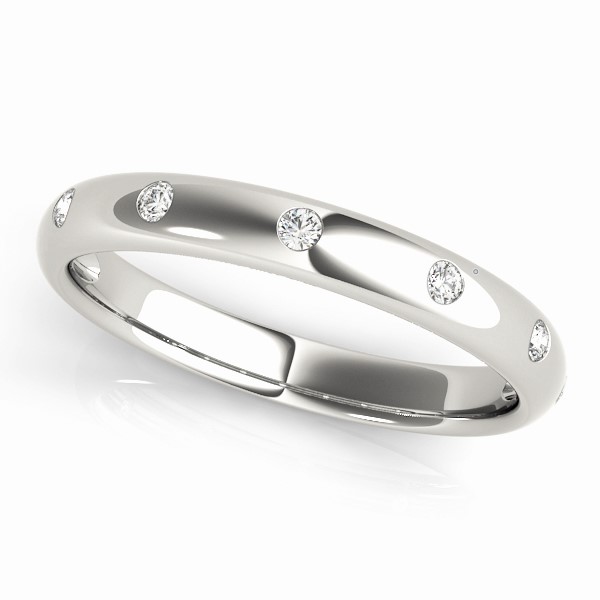 Stackable Bezel Set Fashion Band