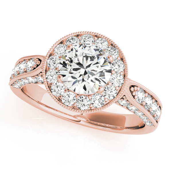 ENGAGEMENT RINGS HALO ROUND
