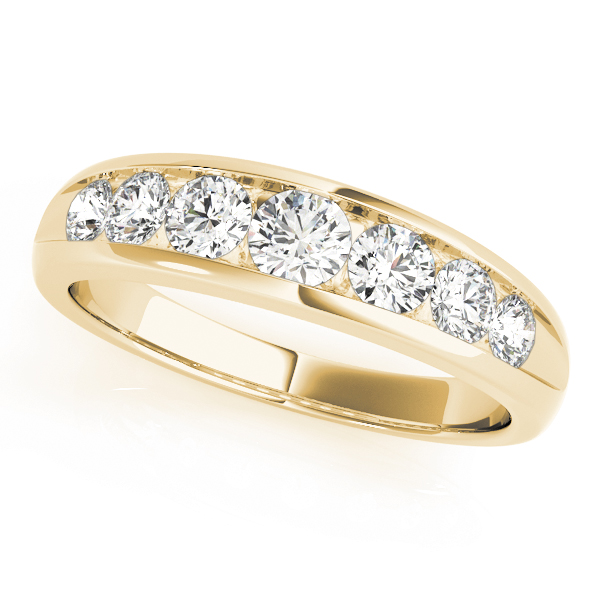 Channel Set Wedding Bands