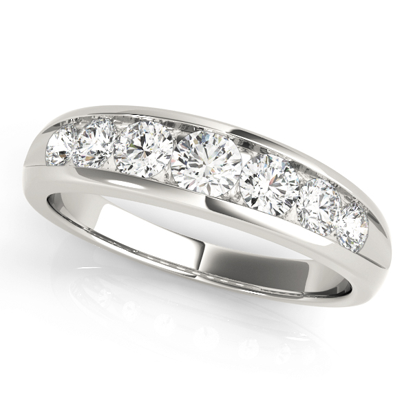 Channel Set Wedding Bands