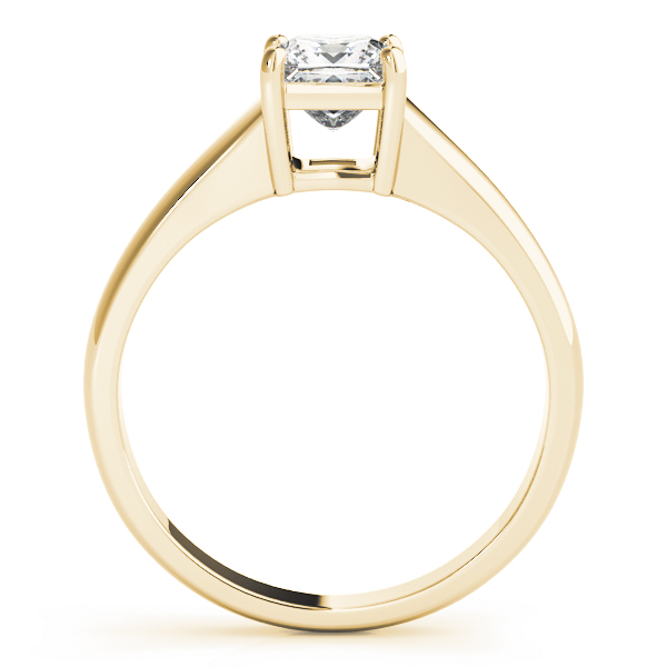 The Thea Solitaire Engagement Ring, side view