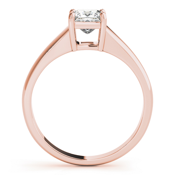 The Thea Solitaire Engagement Ring, side view