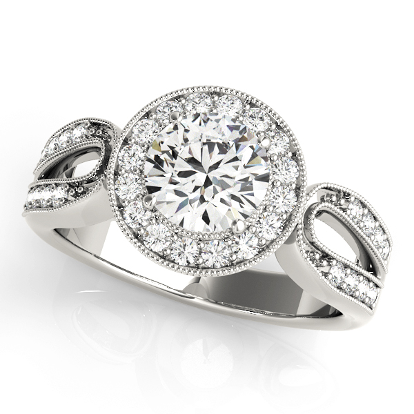 ENGAGEMENT RINGS HALO ROUND