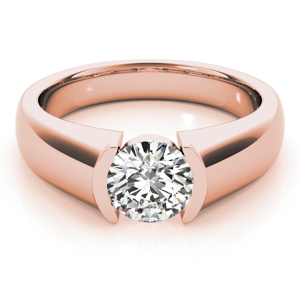 The Susanna Solitaire Engagement Ring, set view