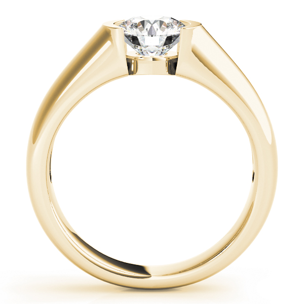 The Susanna Solitaire Engagement Ring, side view