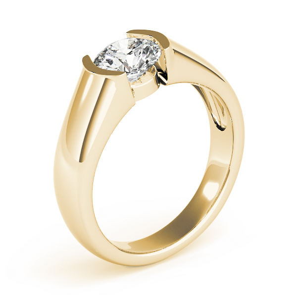 The Susanna Solitaire Engagement Ring, upright view
