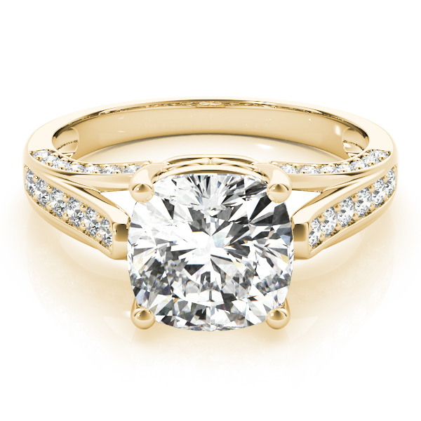 The Annabelle Multi-Row Engagement Ring, set view