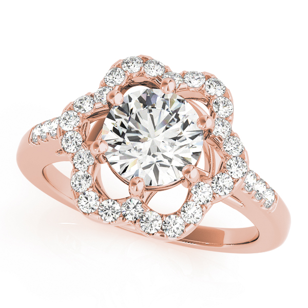 ENGAGEMENT RINGS HALO ROUND