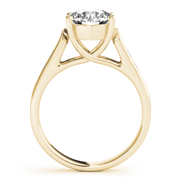 The Paloma Channel-Set Engagement Ring, side view