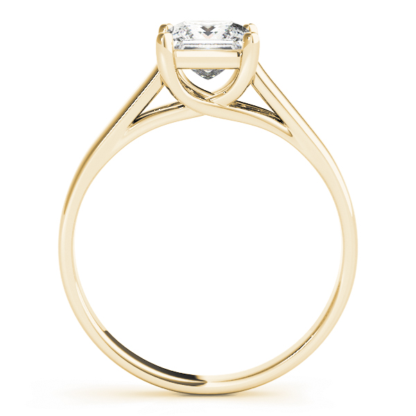 The Matilda Solitaire Engagement Ring, side view