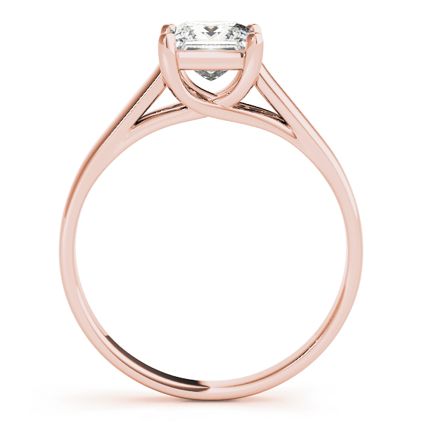The Matilda Solitaire Engagement Ring, side view