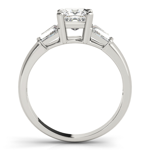 The Ingrid Bague Engagement Ring, side view