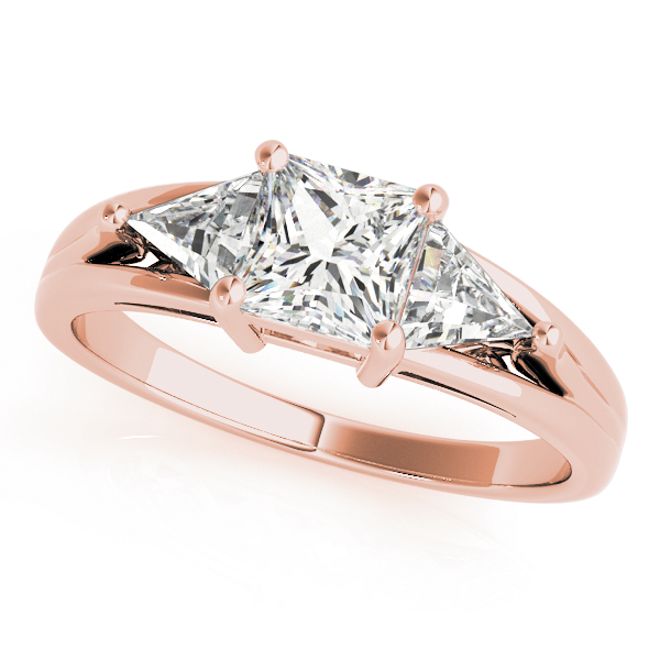 ENGAGEMENT RINGS 3 STONE PRINCESS