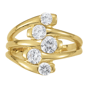 Multirow Color Fashion Rings