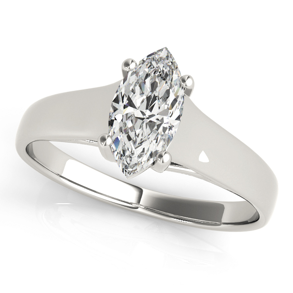 Solitaire Trellis Engagement Ring