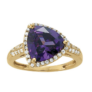 Trillion Shaped Color Rings