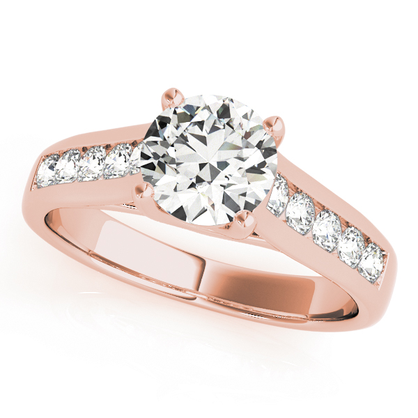 The Eleanor Trellis Engagement Ring, front view