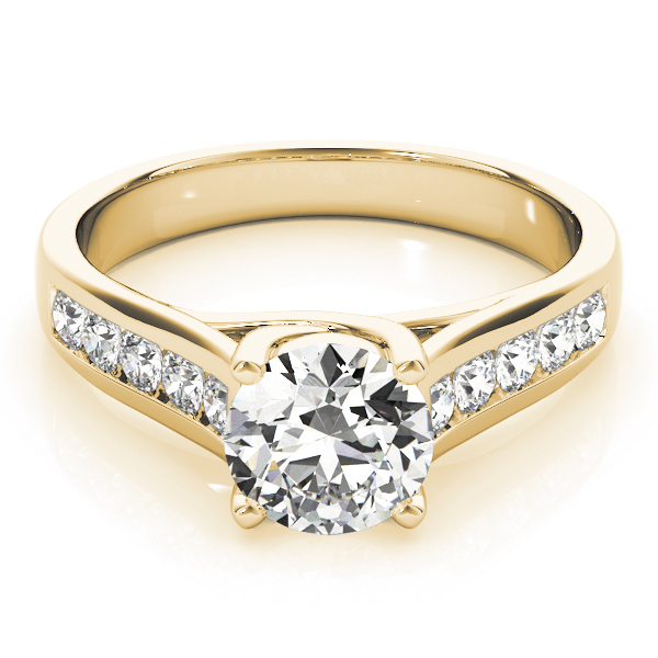 The Eleanor Trellis Engagement Ring, set view