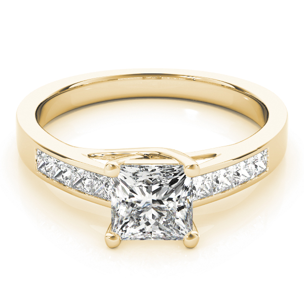 The Francesca Trellis Engagement Ring, set view