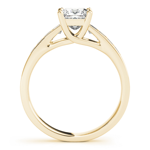 The Francesca Trellis Engagement Ring, side view