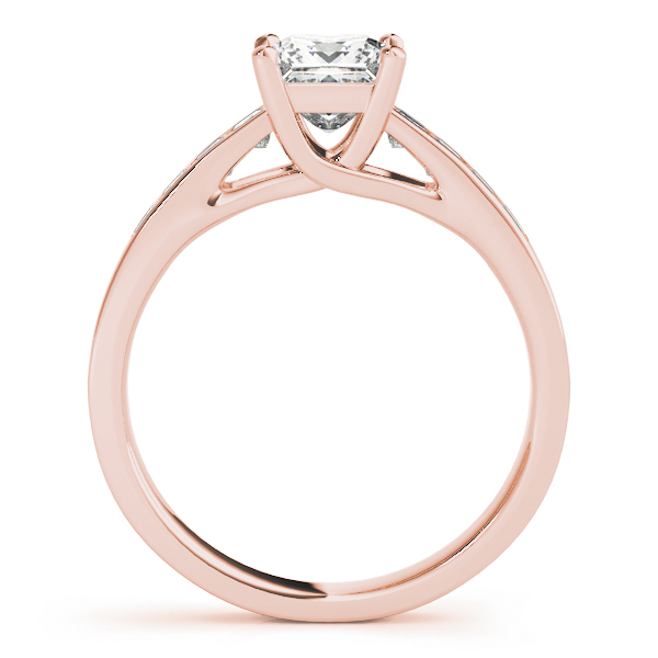 The Francesca Trellis Engagement Ring, side view